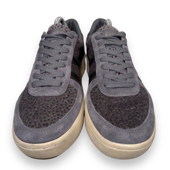 Gola Grandslam Savanna Animal Print Sneakers Grey CLB116 Women's 10 - Picture 3 of 11